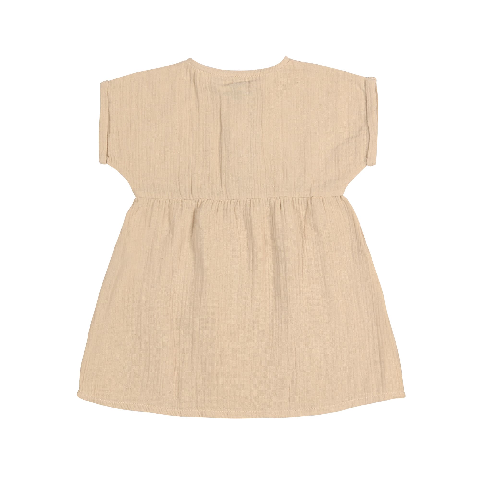Kinderkleid - Bio Baumwolle, Nature, Beige