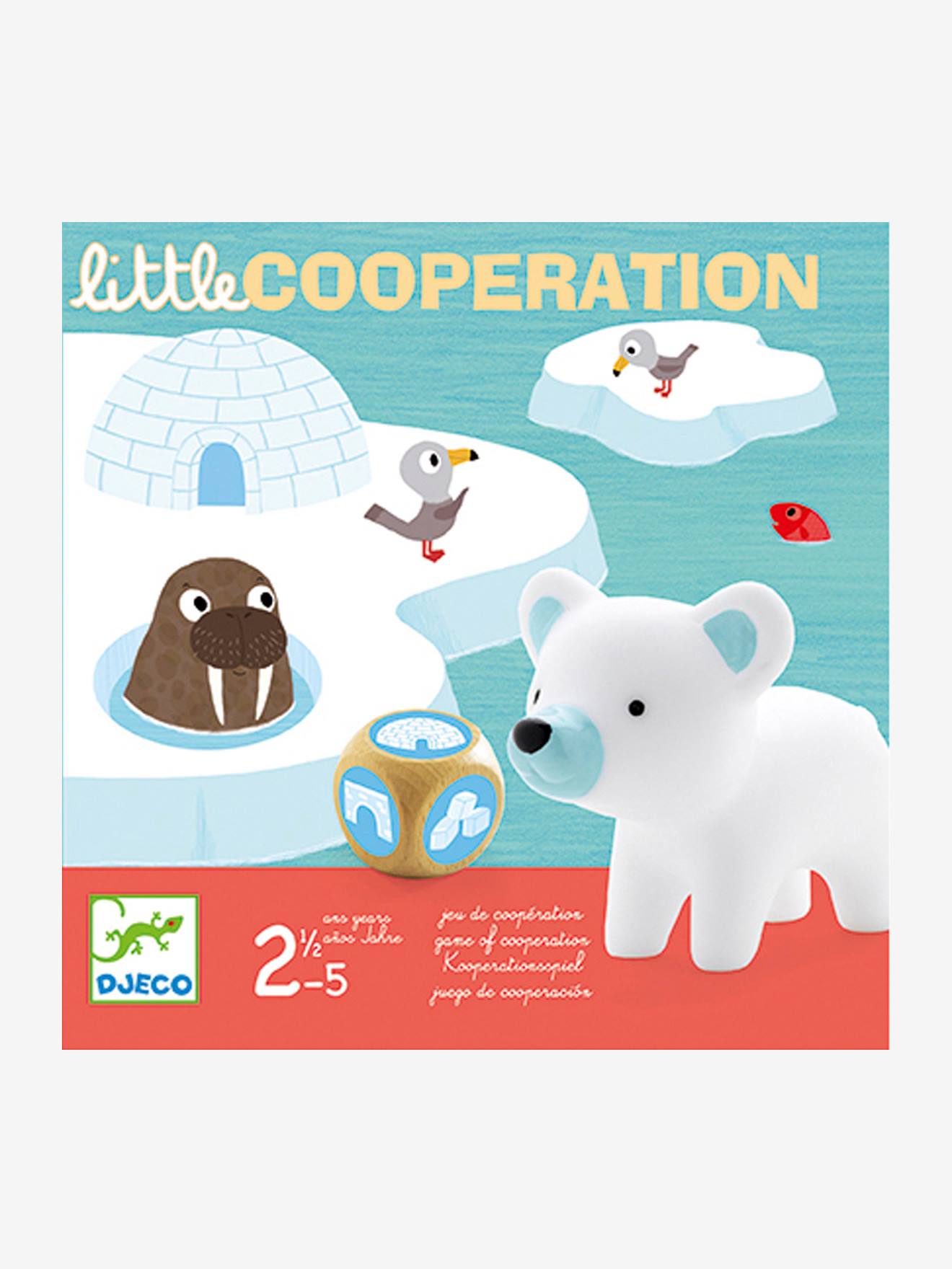 Djeco Kinder Spiel LITTLE COOPERATION DJECO - mehrfarbig