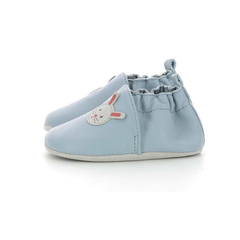 Chaussons cuir tannage vegetal Mimirabbit