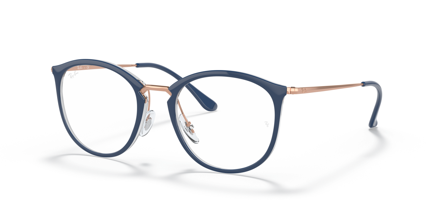 RB7140 OPTICS - Albastru lucios pe transparent
