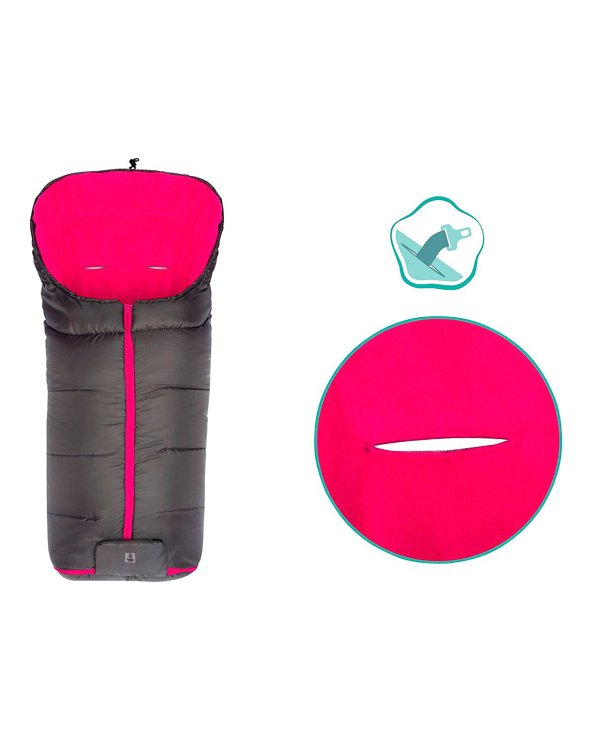 Winter-Fußsack Myre big für Kinderwagen, Buggy