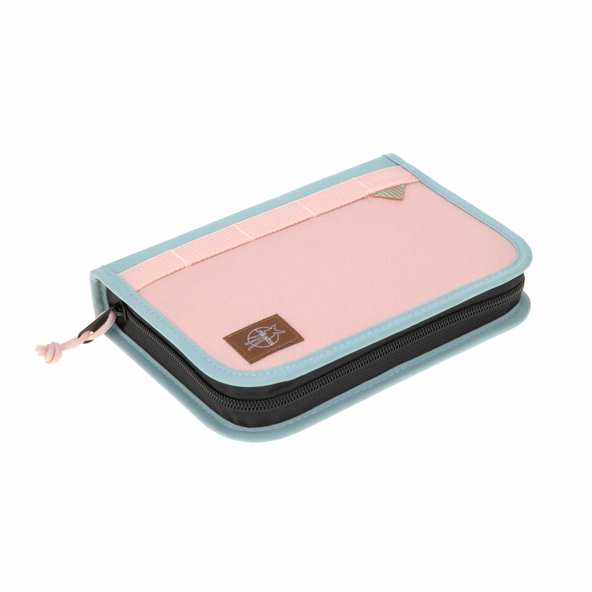 Schulranzen Set 7-teilig, Boxy Unique Rose Blue Black