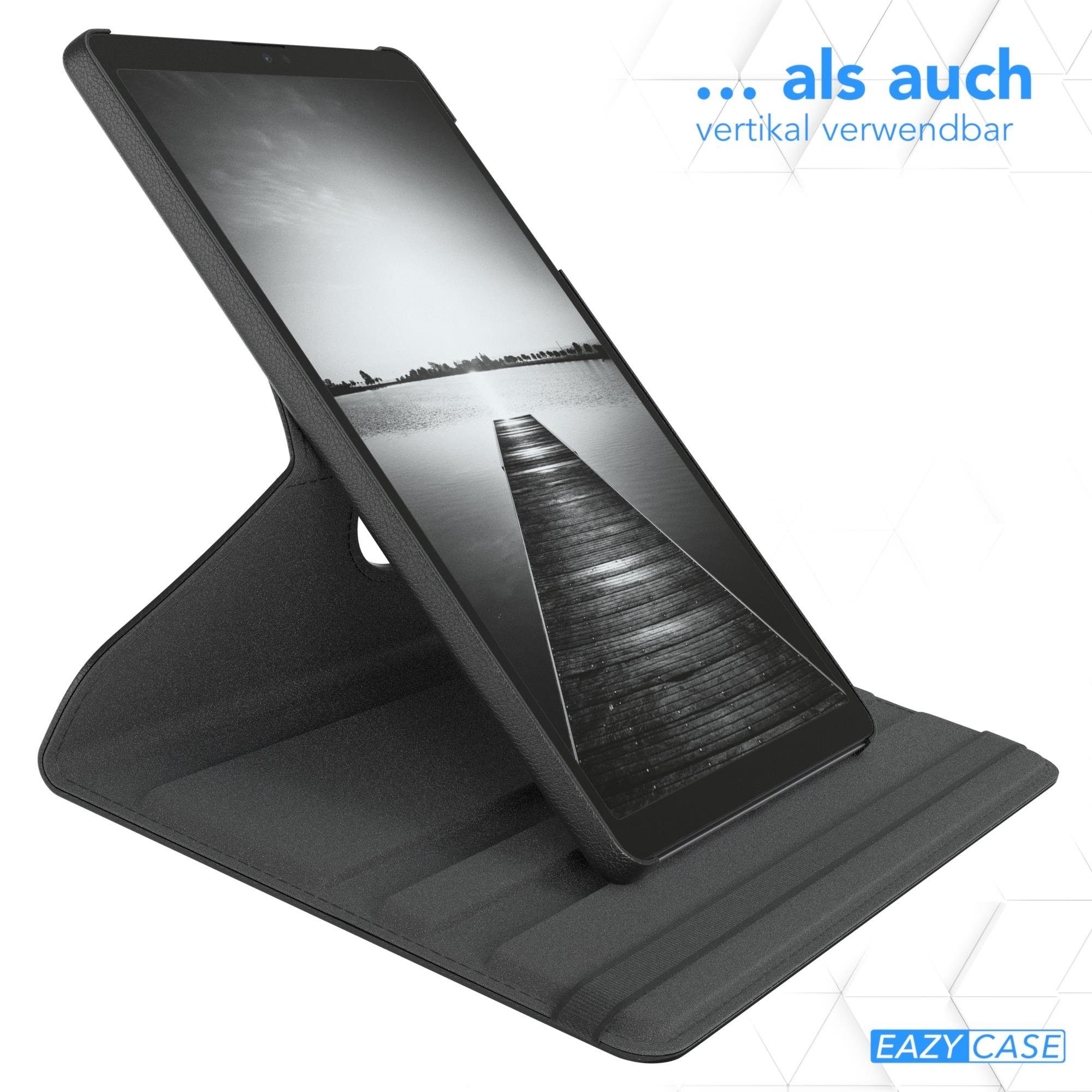 EAZY CASE Tablet-Hülle Rotation Case für Samsung Galaxy Tab A7 Lite 8,7 Zoll, Hülle 360° drehbar mit Standfunktion Etui Anti-Kratz Tasche Schwarz