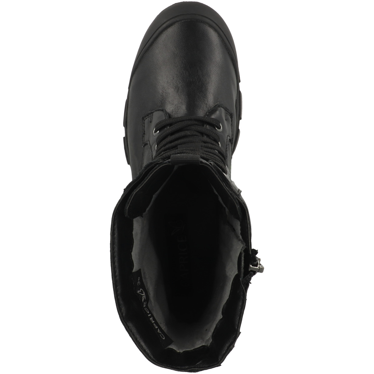 CAPRICE 9-25211-29 Schnürboots schwarz