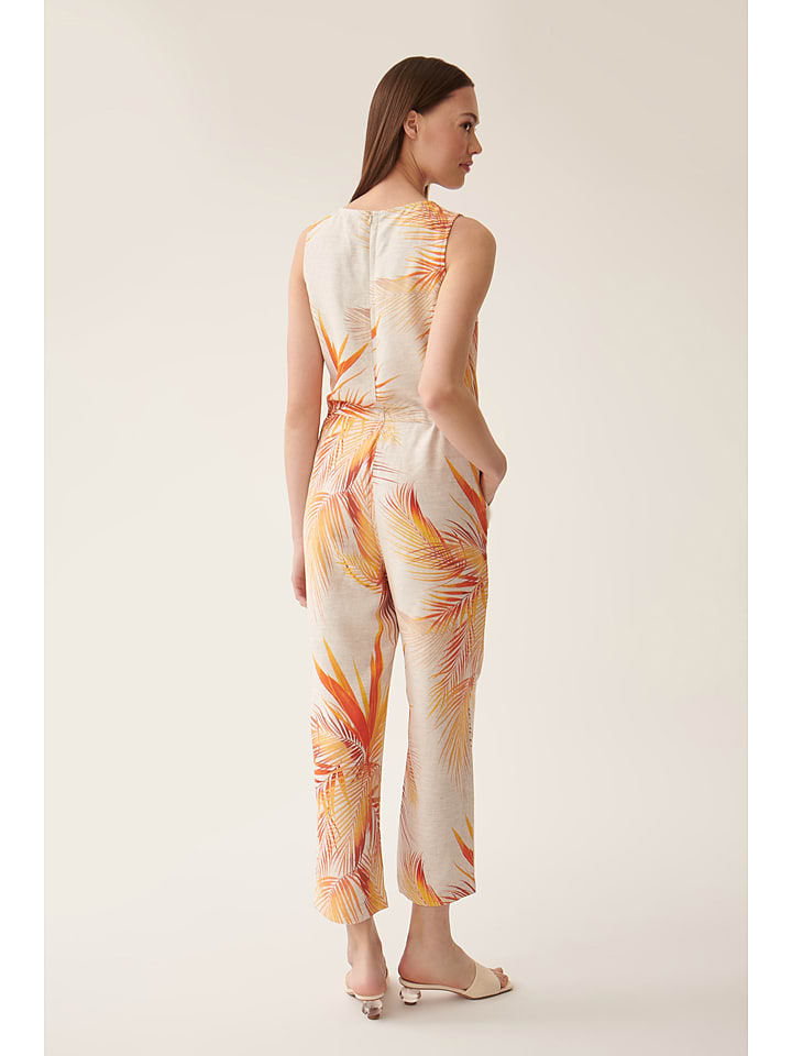 TATUUM Jumpsuit in Creme/ Orange günstig kaufen