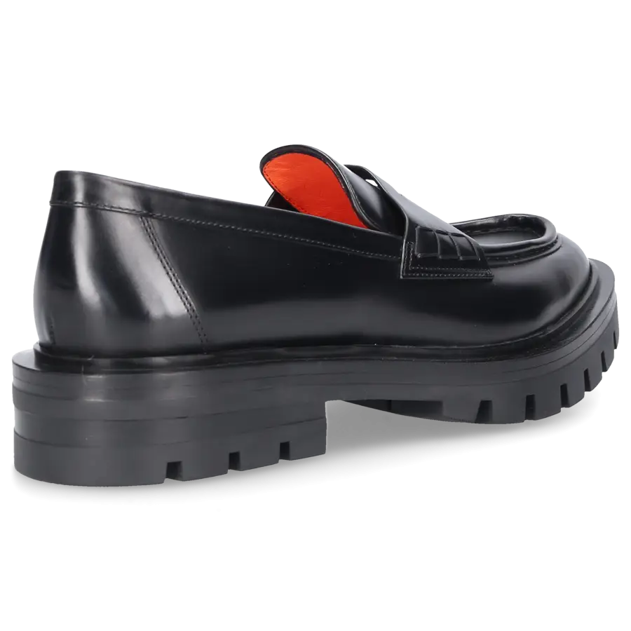 Santoni - Loafer 59020 Kalbsleder - schwarz