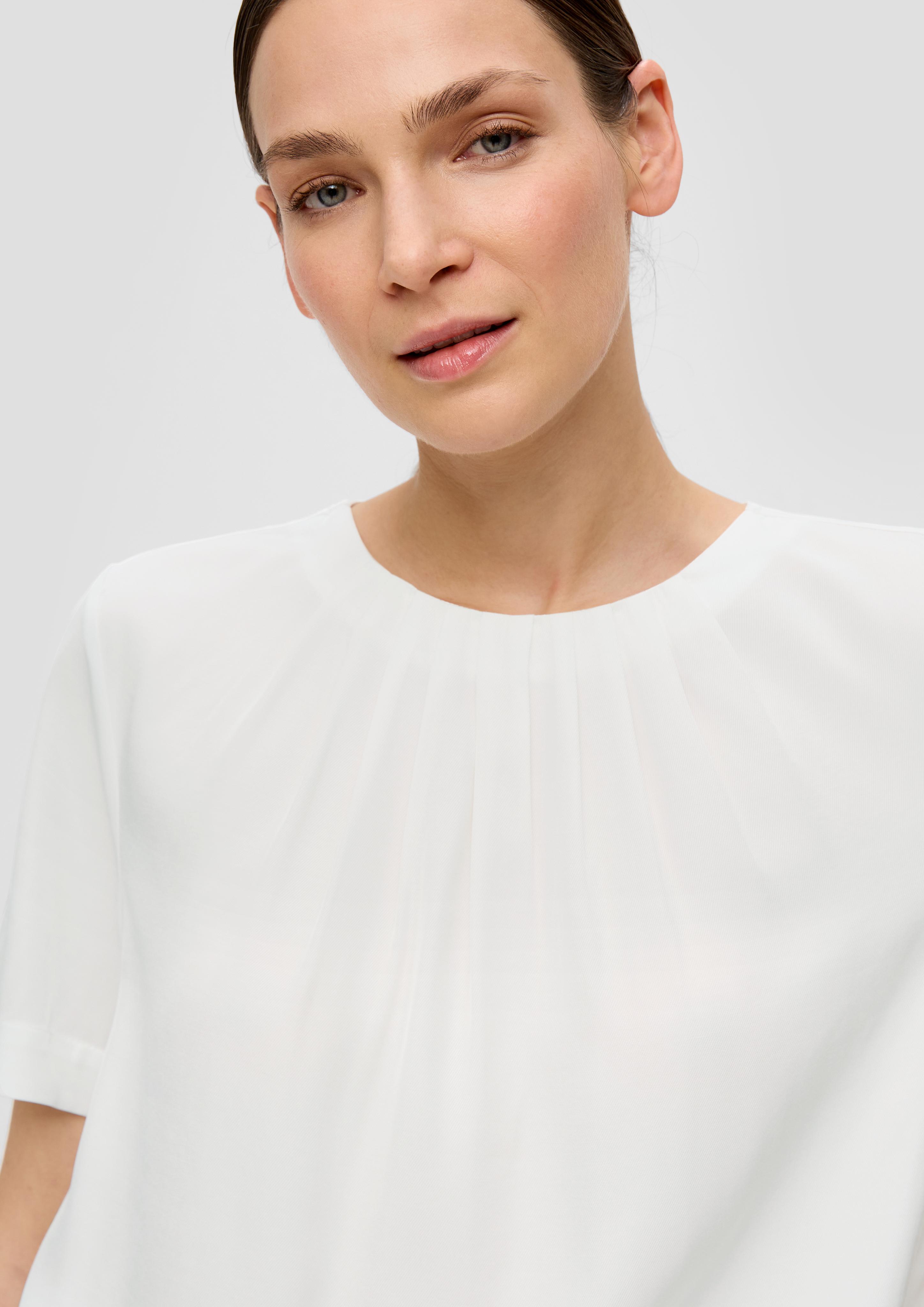 Bluse aus schimmerndem Viskosetwill  2142726-0200