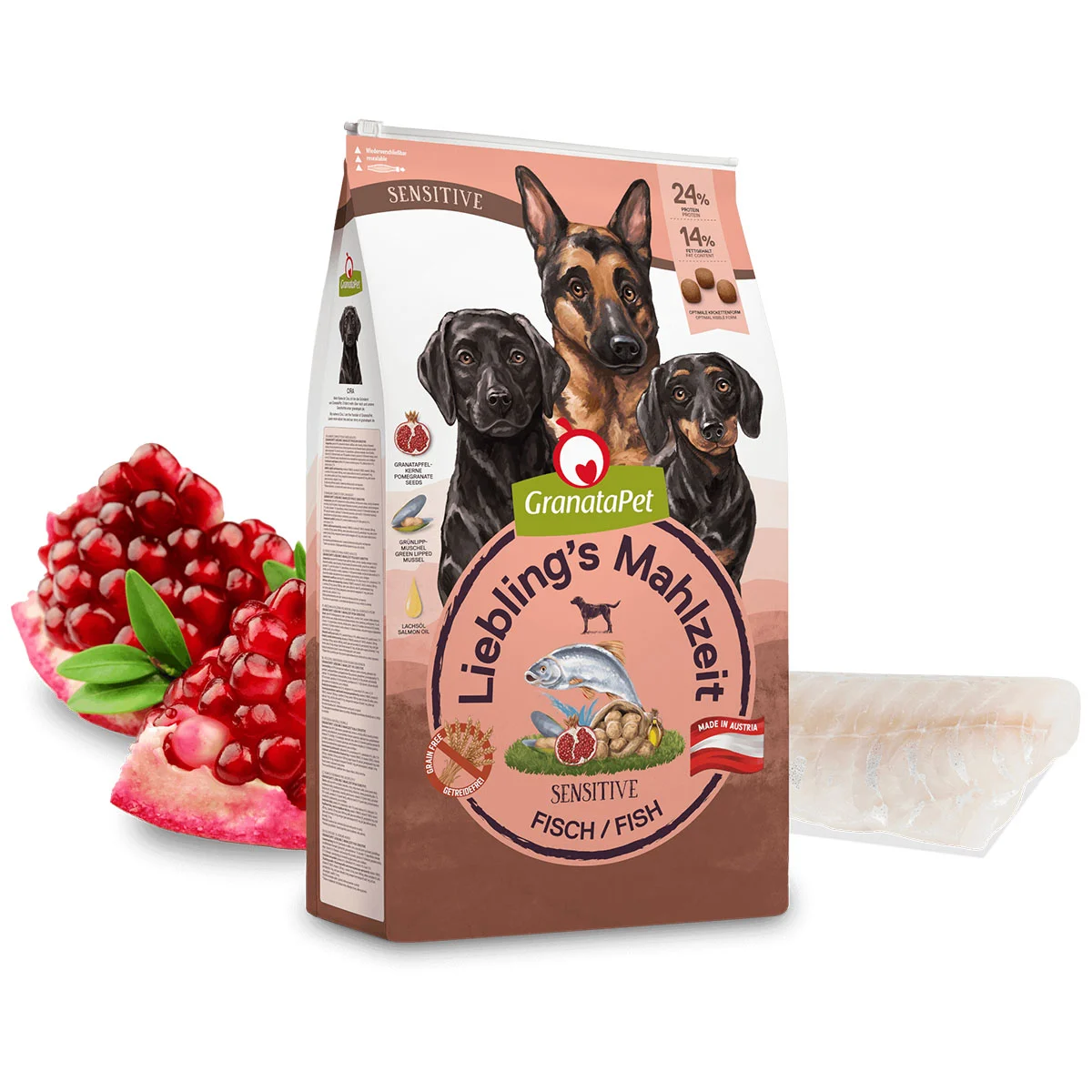 GranataPet Liebling's Mahlzeit Sensitive Fisch bei ZooRoyal