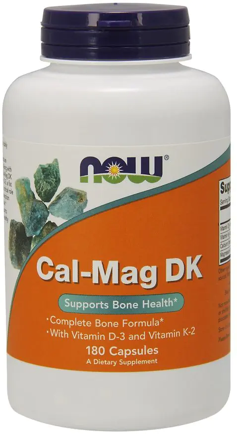 Now Foods Cal-Mag DK, Συμπλήρωμα διατροφής με ασβέστιο, μαγνήσιο, βιταμίνες D και K, κάψουλες