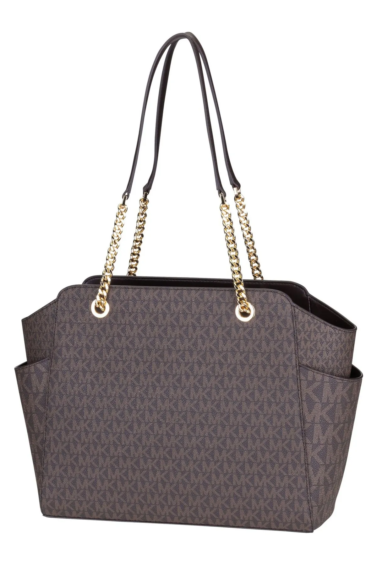 Michael Kors  Schultertasche Jacquelyn Medium TZ Chain Tote MK Sig