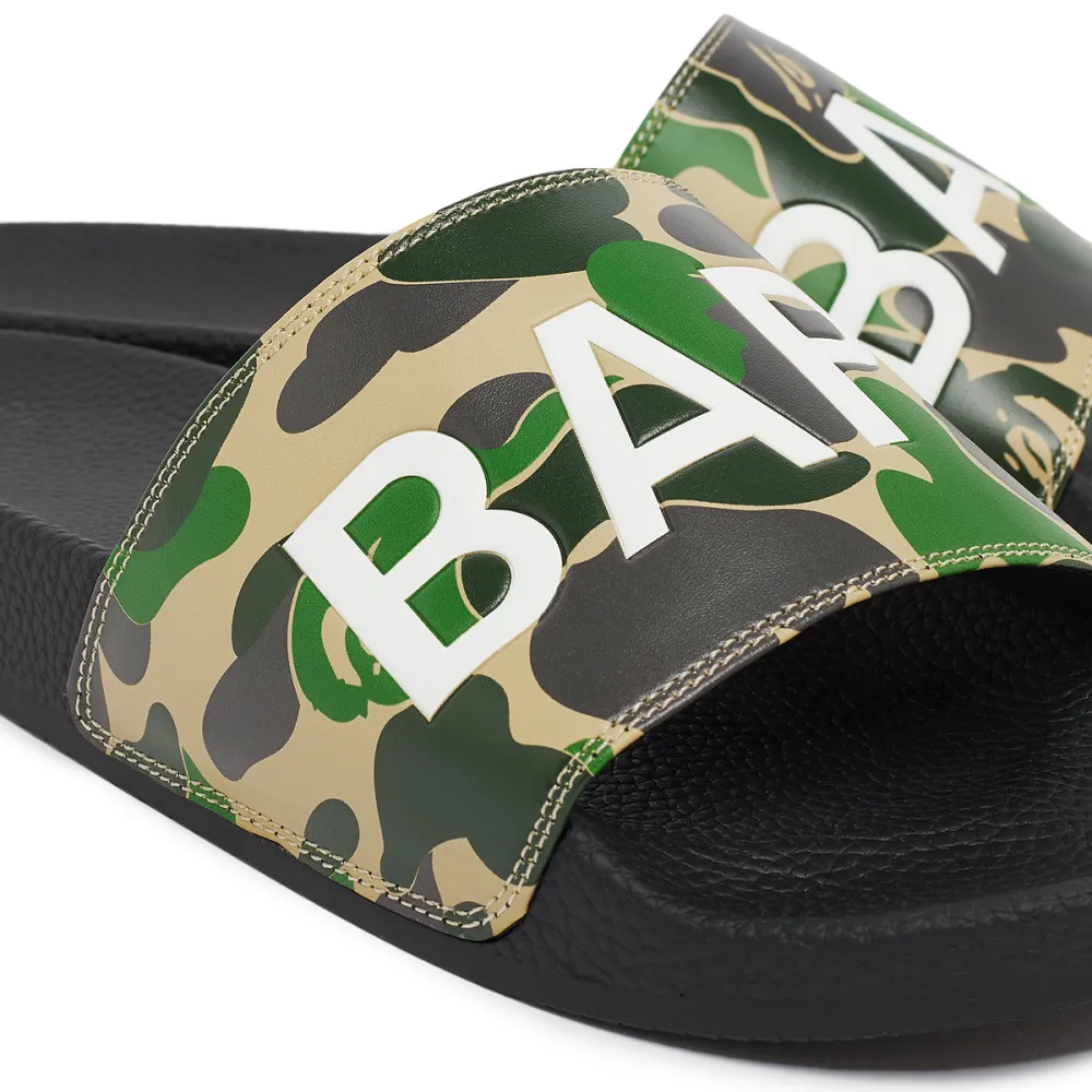 A Bathing Ape ABC Camo Slide Sandals M1 001FWJ301010MGRN / grün