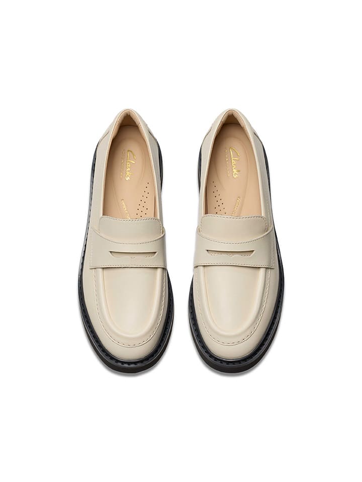 Clarks Leder-Mokassins 