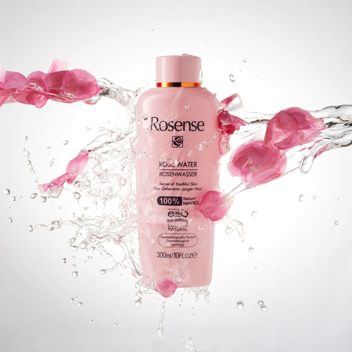 Gesichtswasser Rosenwasser, 300 ml