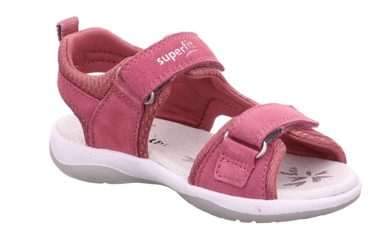SUNNY - PinkSandale mit Klettverschluss