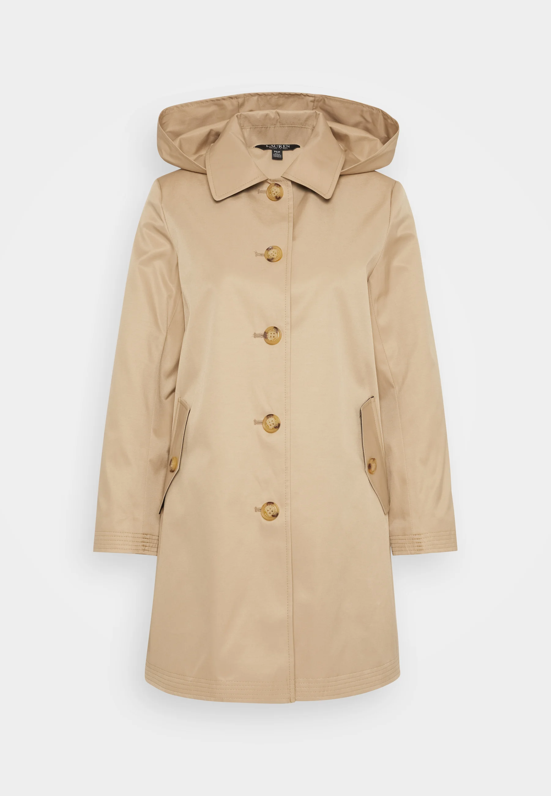 Lauren Ralph Lauren Petite SB RN CTST L-LINED-COAT - Abrigo clásico