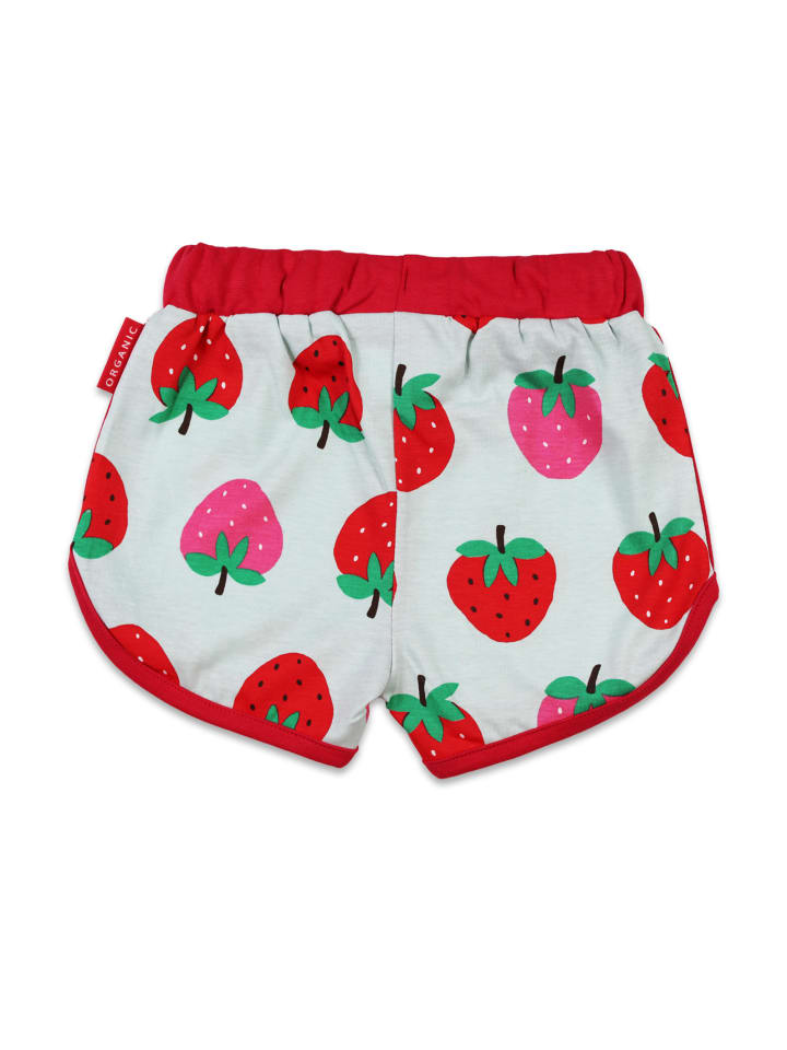 Toby Tiger Shorts mit Erdbeer Print in rot günstig kaufen