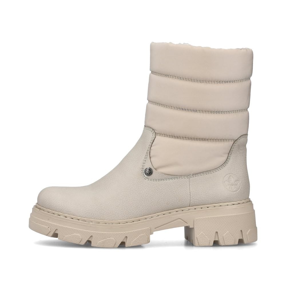 RIEKER Stiefeletten beige