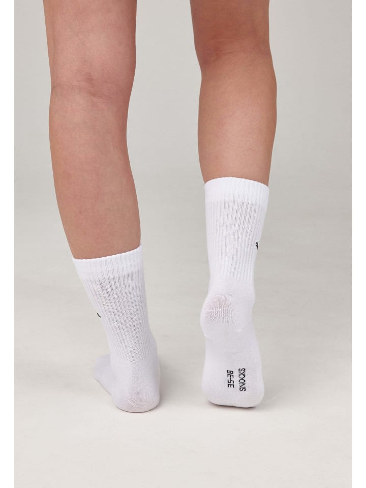 SNOCKS Tennissocken aus Bio-Baumwolle 2 Paar in Cheers günstig kaufen 35-38