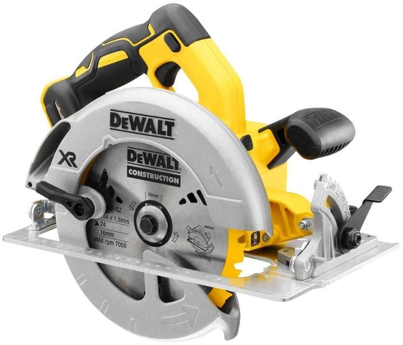 DeWalt DCS570N-XJ Akku-rundsav 184 mm 18V XR Børsteløs ekskl. batterier og oplader i æske