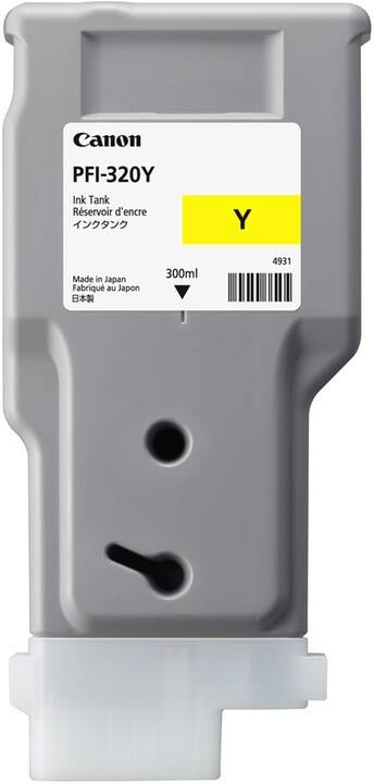 Canon PFI-320Y Original Tintenpatrone Gelb