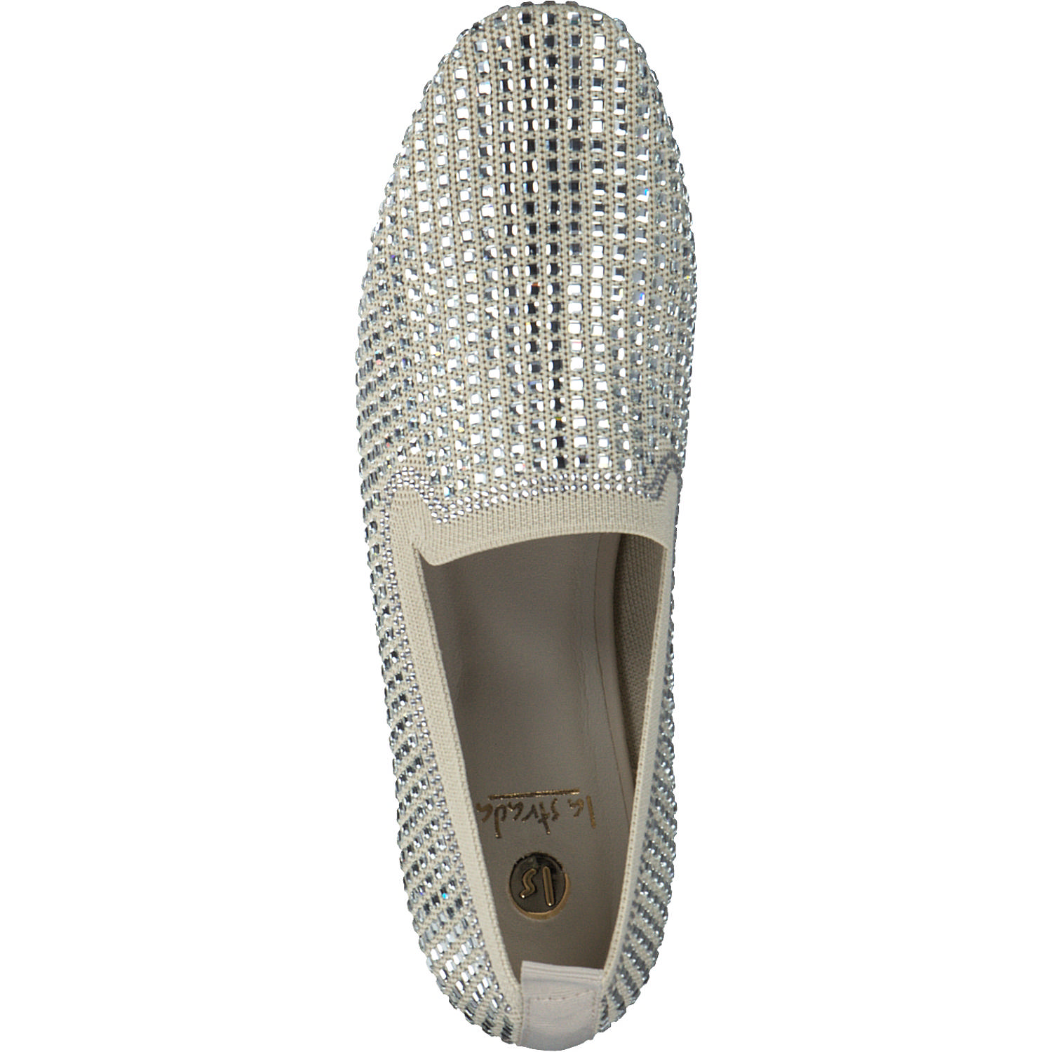 La Strada 2001004, Mokassins, Damen, beige + stones