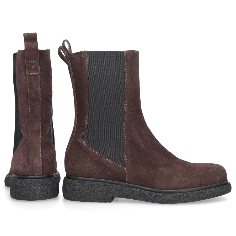 EN AVANT - Chelsea Boots C175 Veloursleder - braun
