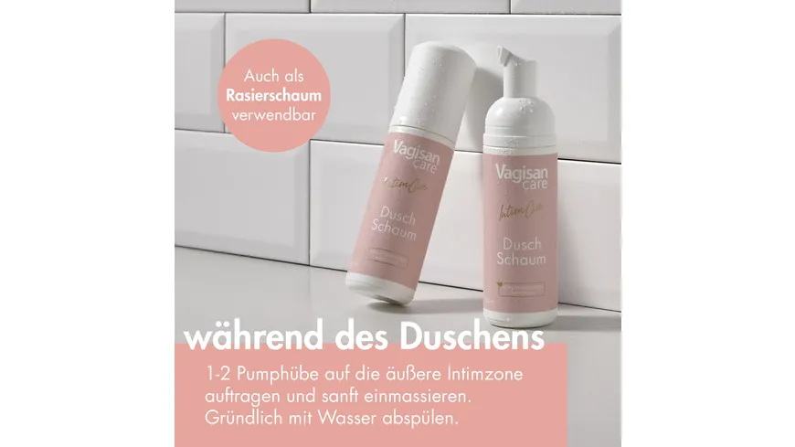 VagisanCare Dusch Schaum 150 ml