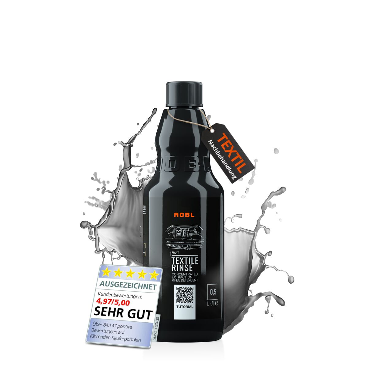 ADBL Textile Rinse Reiniger für Waschsauger 500ml
