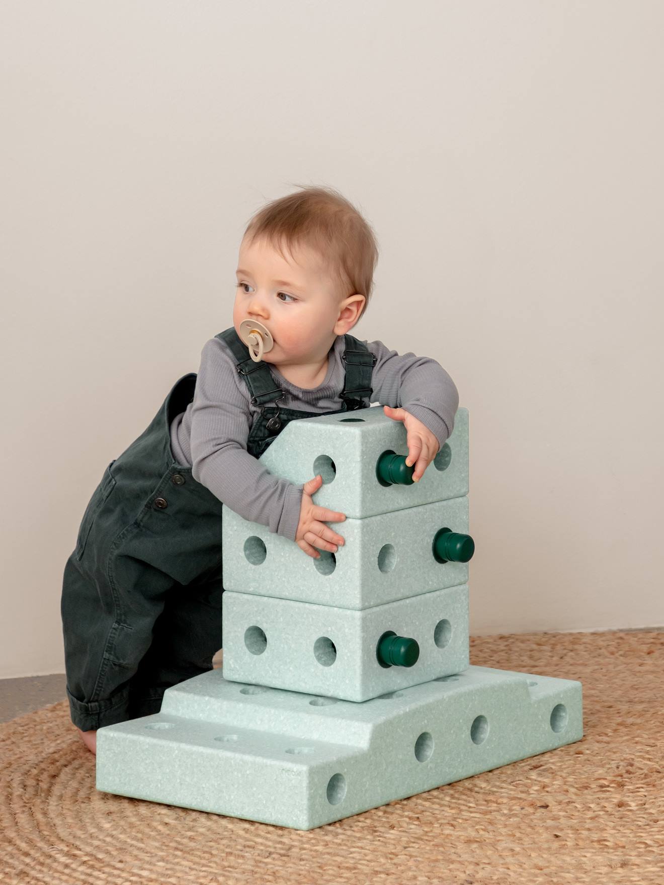 Kinder Konstruktionsspielzeug Modu Explorer MODU - grün
