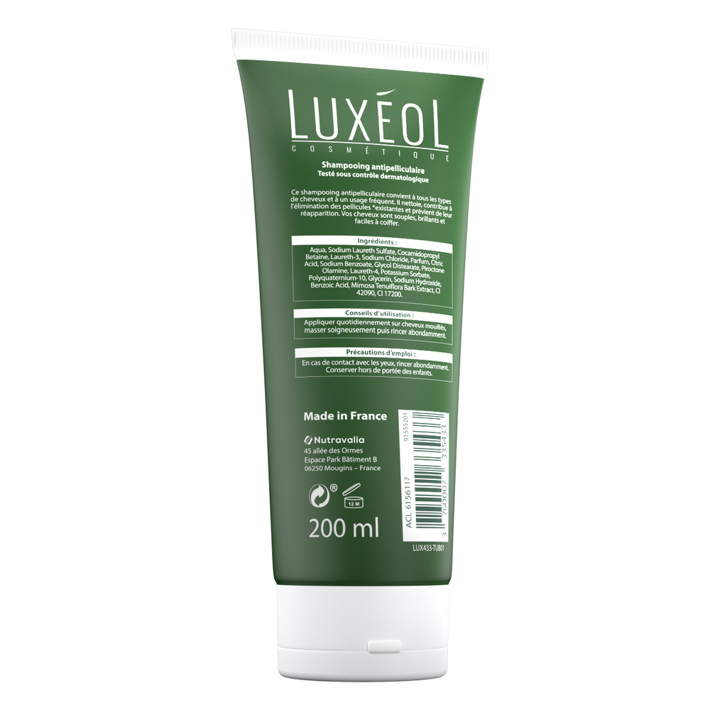 Luxéol Luxéol Shampooing Antipelliculaire Cosmétique
