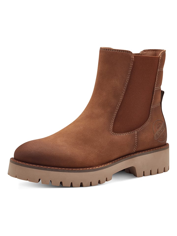s.Oliver Boots in Hellbraun günstig kaufen