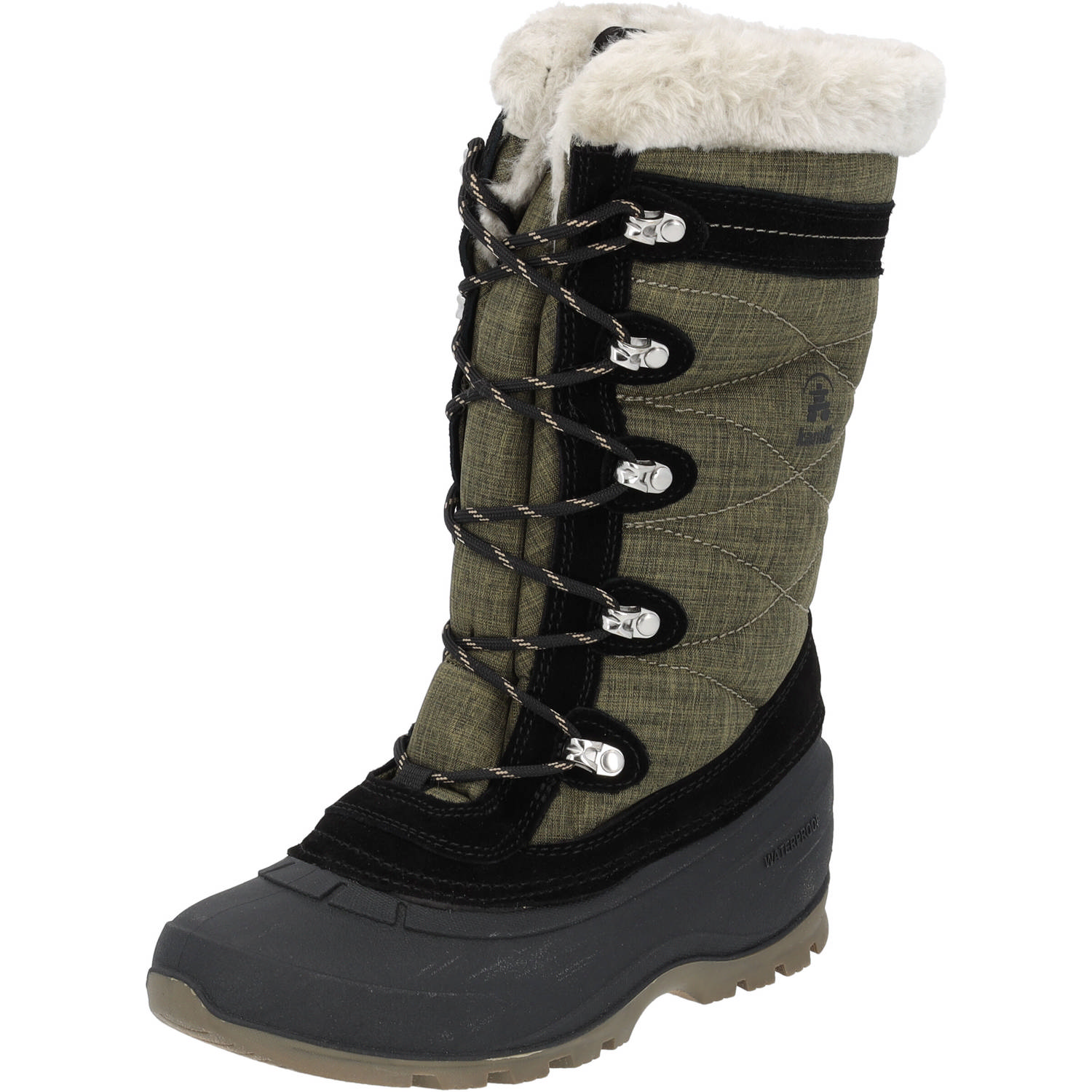Kamik Snovalley4 NK2283, Winterstiefel, Damen, Grün (Dark Olive)