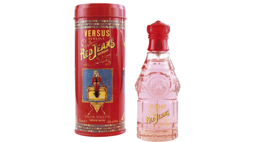 VERSACE Red Jeans for Her Eau de Toilette 75 ml
