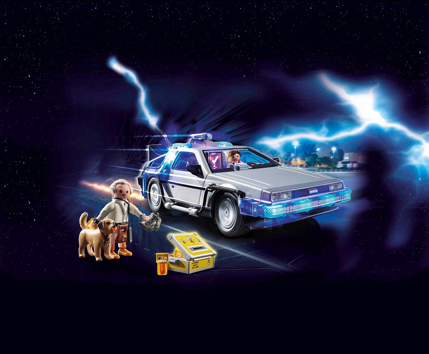 Playmobil® Konstruktions-Spielset Back to the Future DeLorean (70317),Playmobil Back to the Future, (64 St), Made in Germany