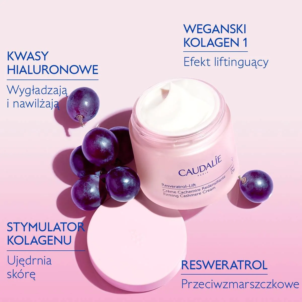 Caudalie Resveratol-Lift Κρέμα Ανόρθωσης με Κασμίρ - Ανταλλακτικό