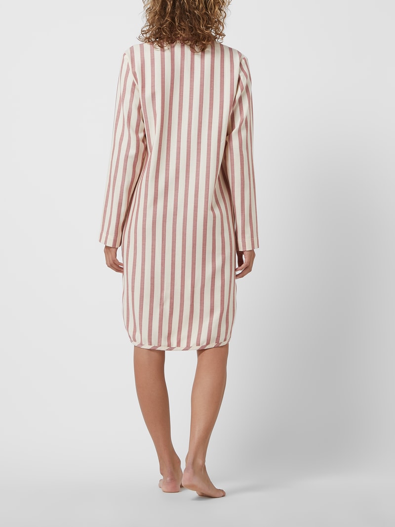 Nachthemd aus Baumwolle Modell 'Valena' in offwhite