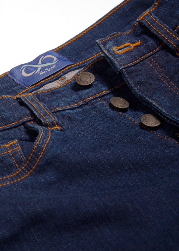 Essential Basic Stretch-Jeans, Straight
