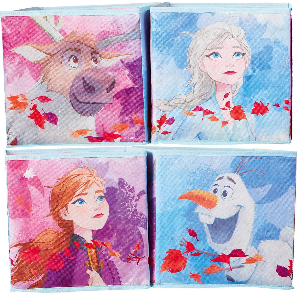 Aufbewahrungsbox Frozen 2, 4er Set