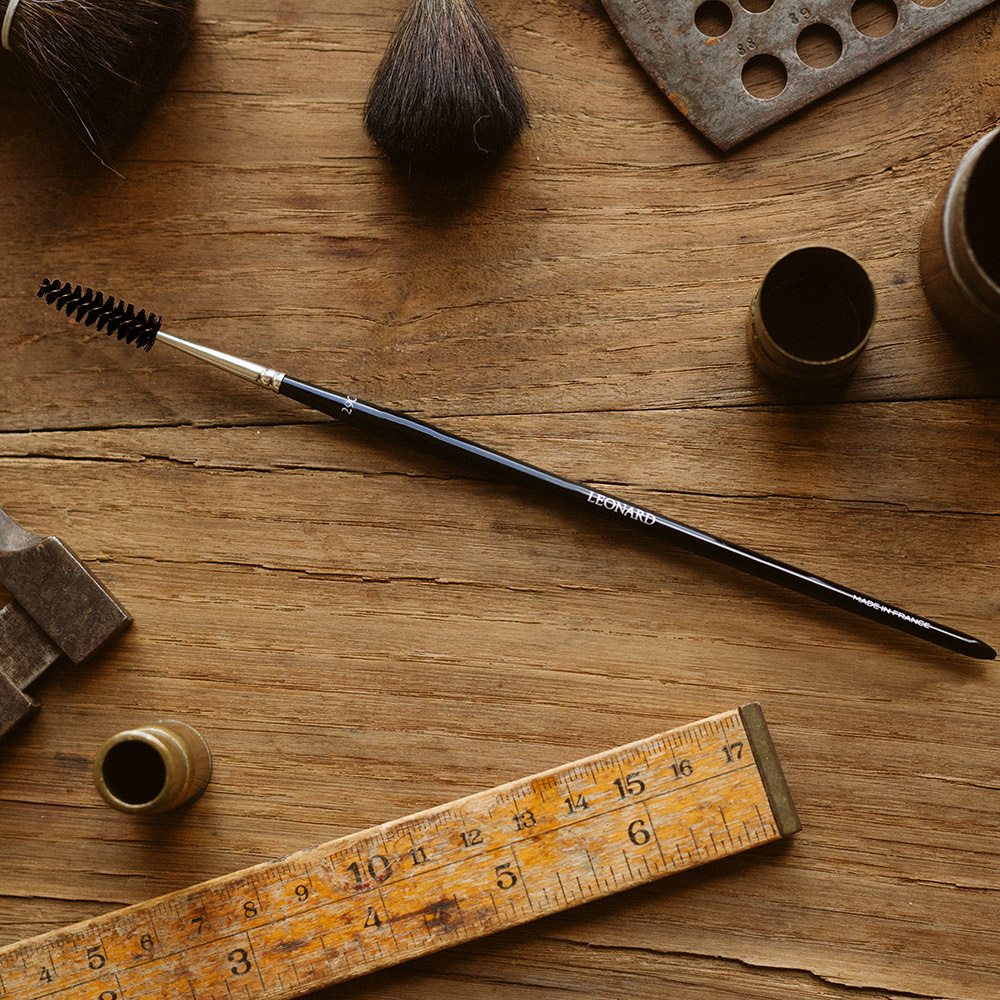 Leonard brushes Goupillon mascara n°290 Pinceau cils et sourcils