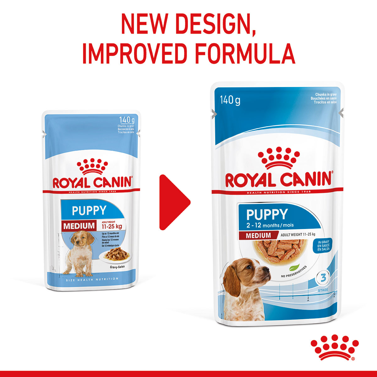ROYAL CANIN MEDIUM PUPPY Welpenfutter nass für mittelgroße Hunde