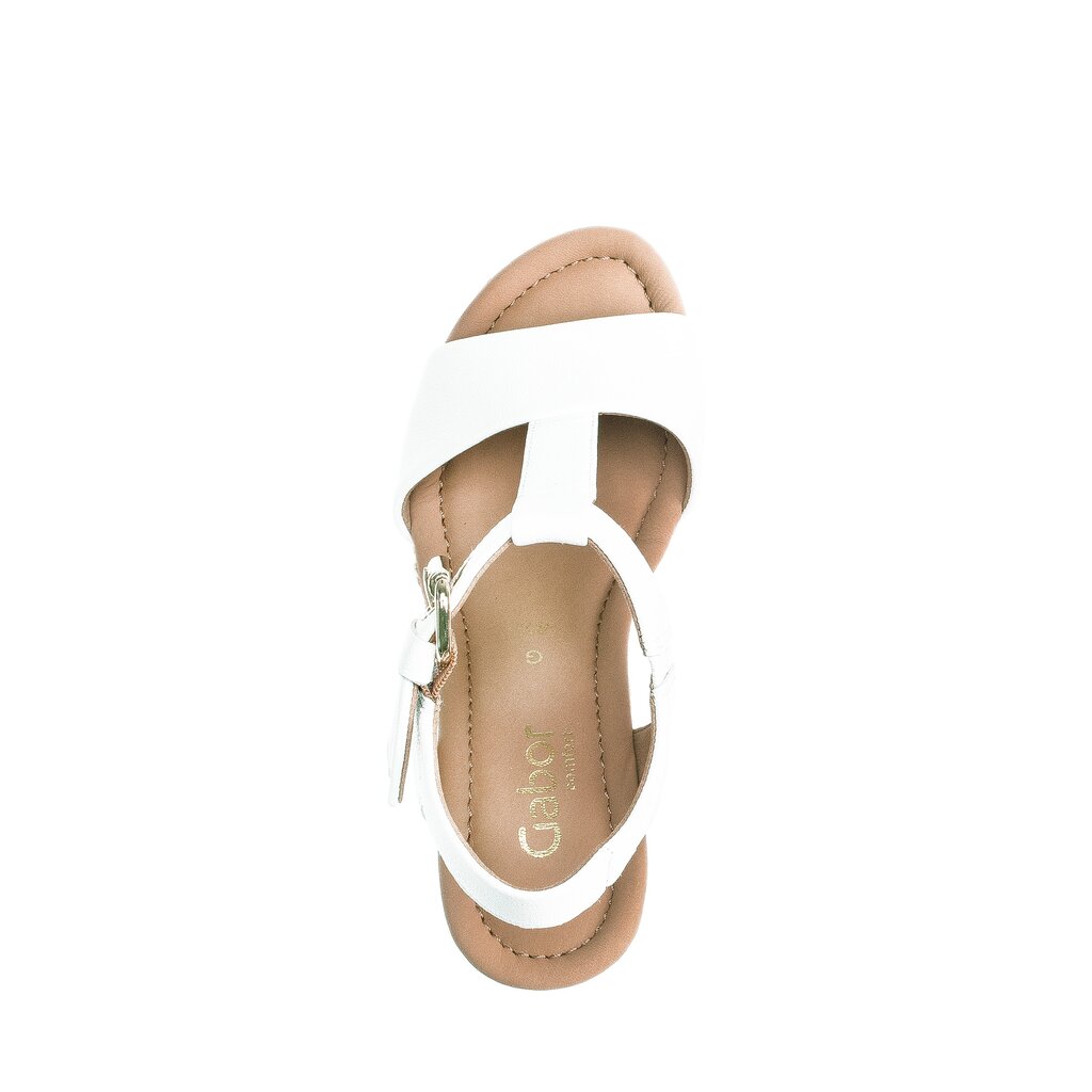 Gabor comfort Keilsandalette weiß