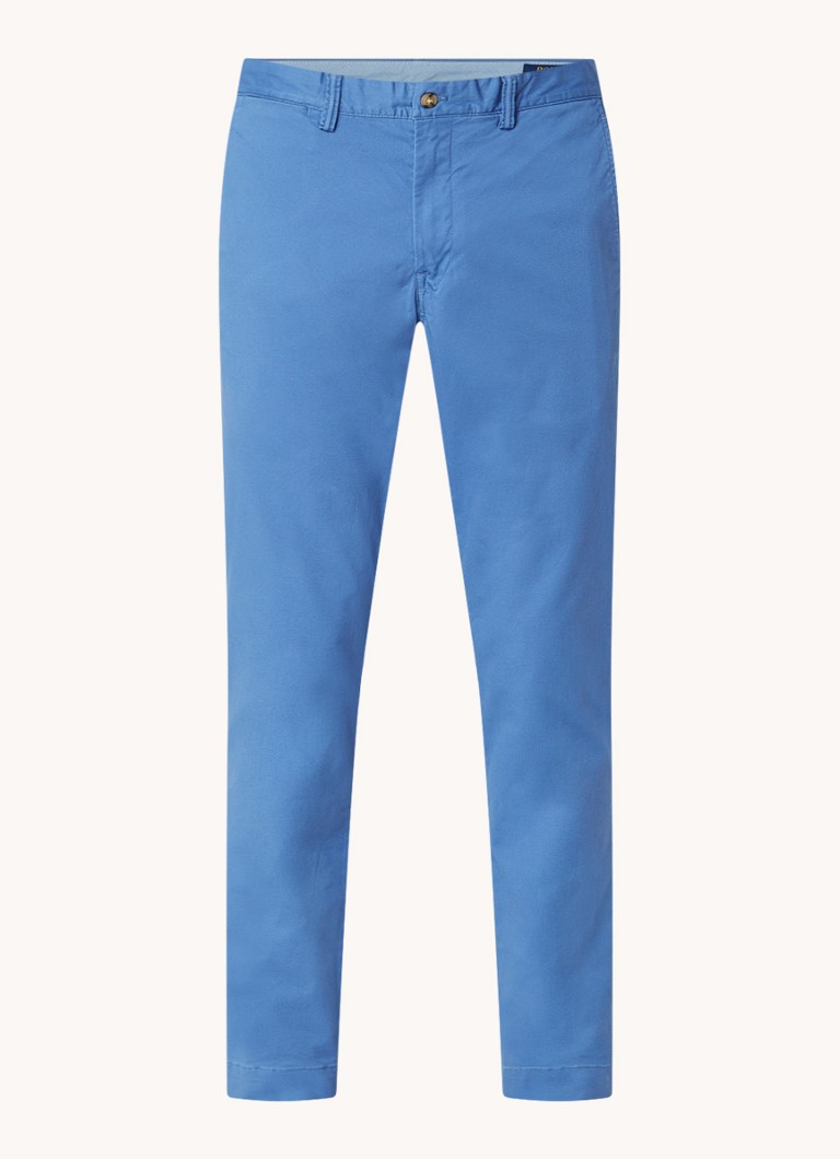 Pantaloni chino elastici cu talie medie Ralph Lauren
