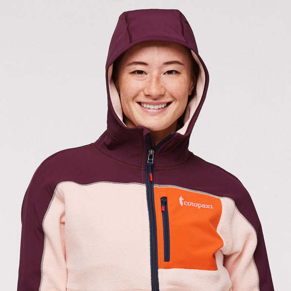 ABRAZO HOODED FULL-ZIP FLEECE JACKET Damen - Fleecejacke