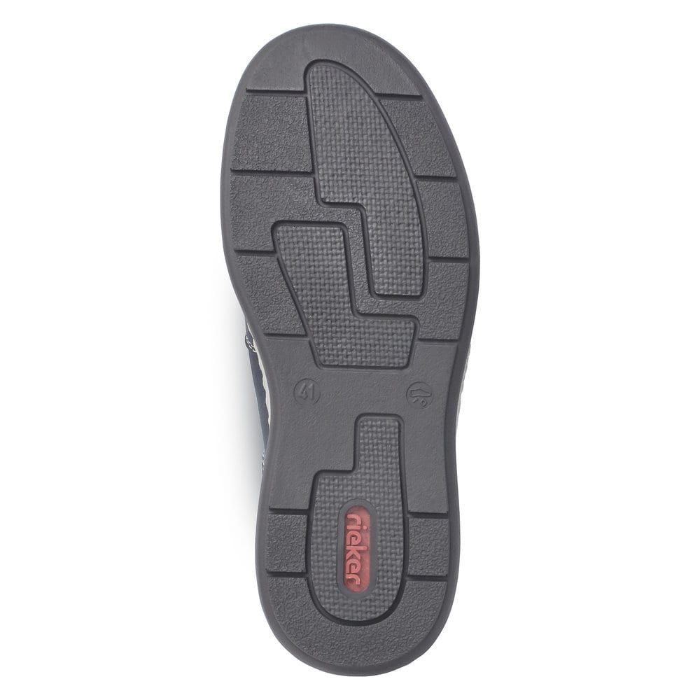Rieker Herren Slipper ozeanblau