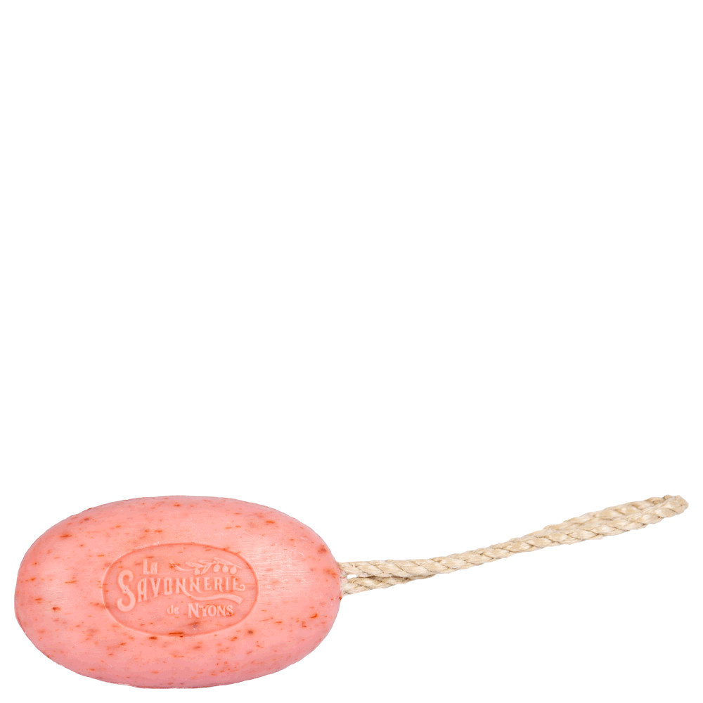 La savonnerie de nyons Savon 220g aux Pétales de Rose à la Corde Savon