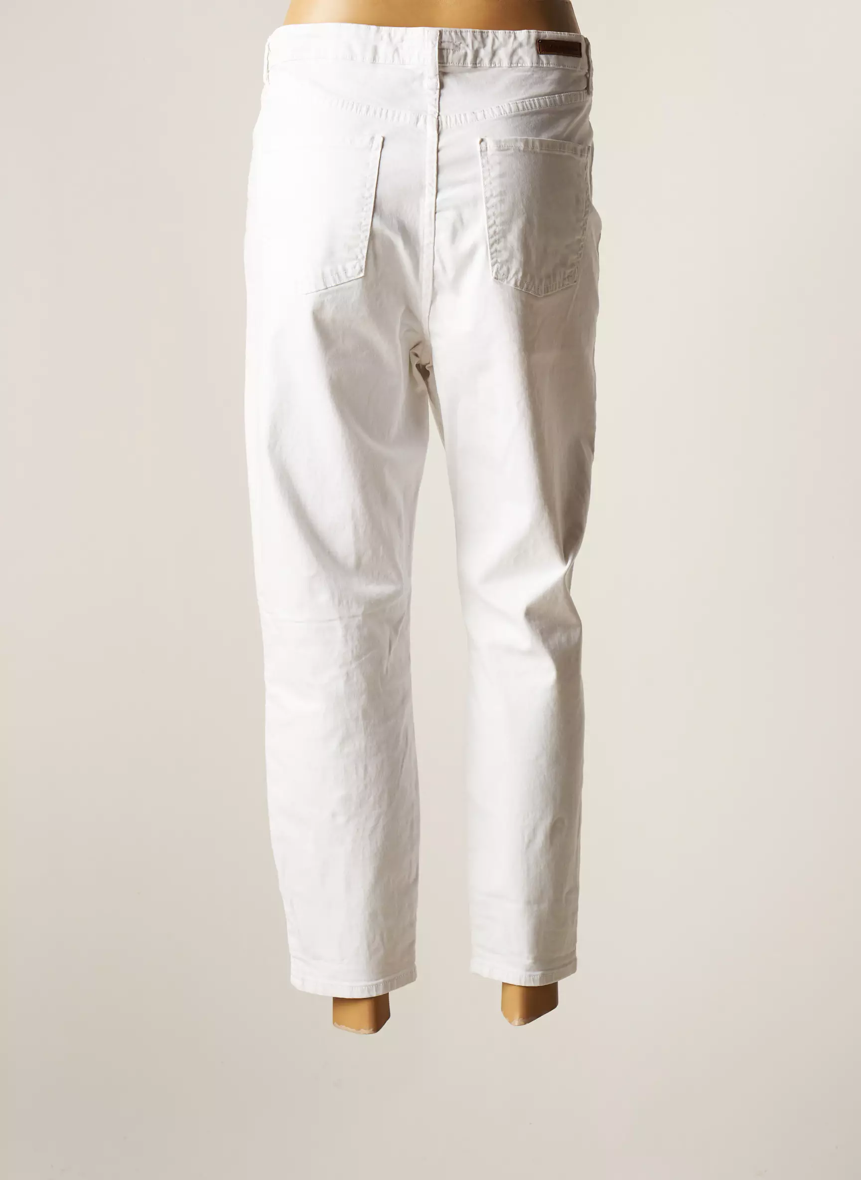 Lcdn Pantalon7 8 Femme couleur blanc