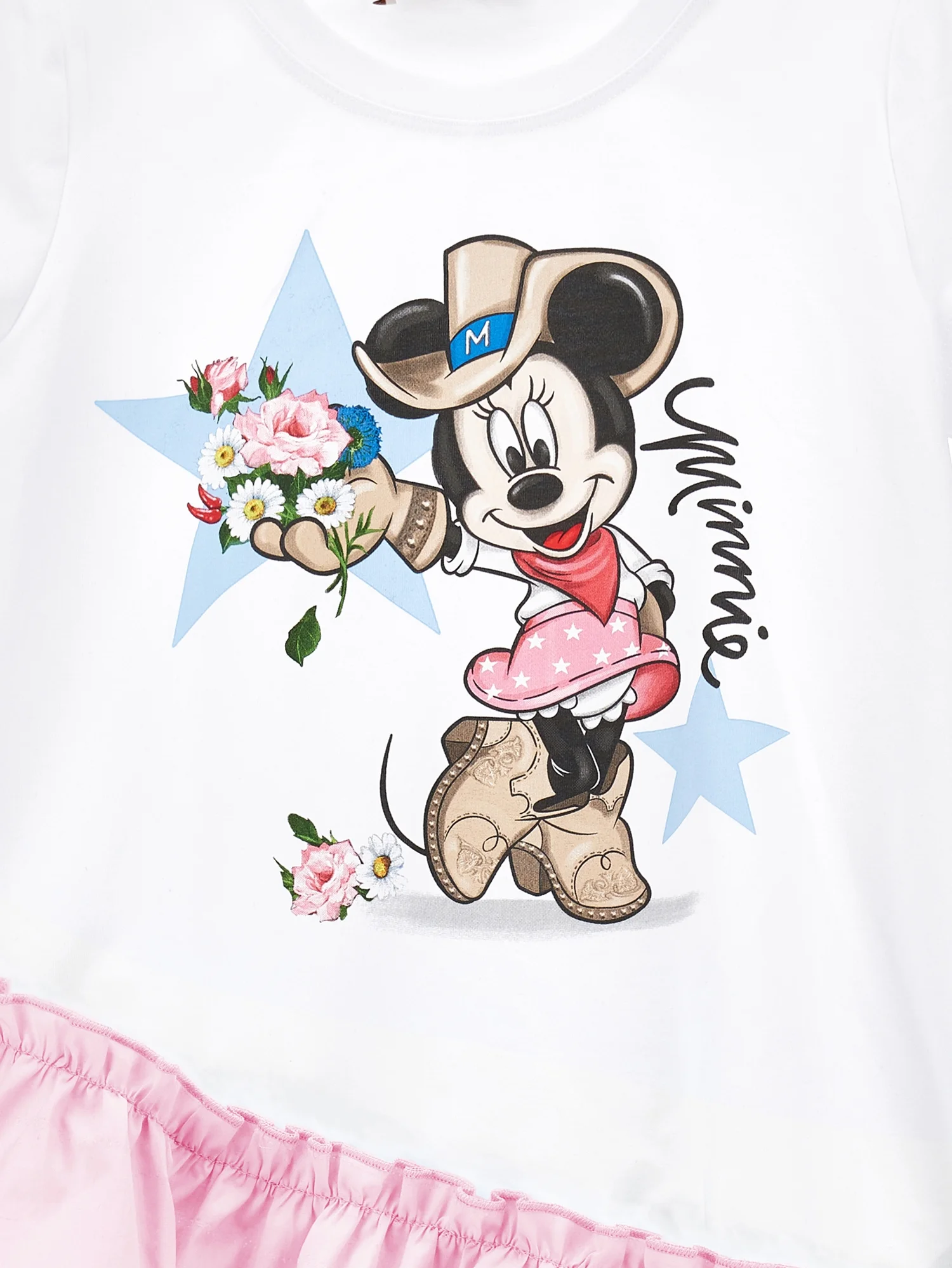 Monnalisa VESTIDO MINNIE DISNEY TIEMPO LIBRE - Vestido de punto