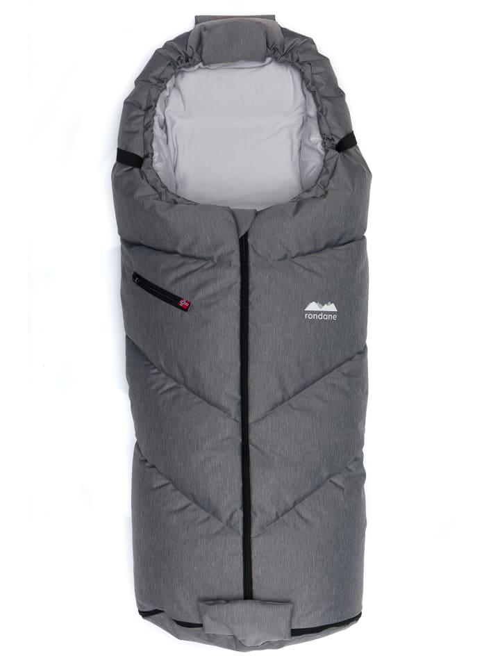 Kinderhaus Blaubär Rondane Daunenfußsack Frost TOP in Mountain Grey günstig kaufen onesize