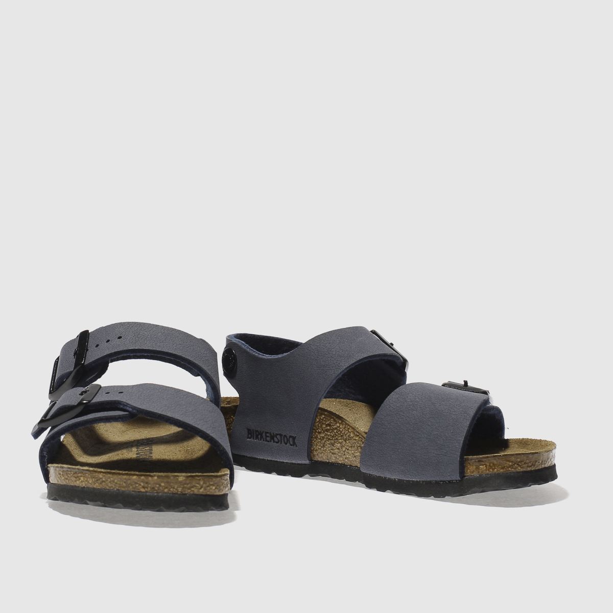 BIRKENSTOCK marinblå new york pojkar småbarnssandaler