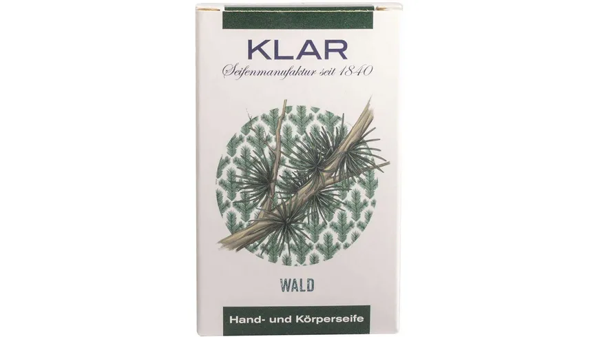 KLAR'S Seife Wald 100 g
